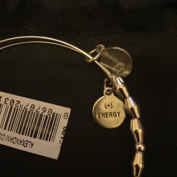 Alex and Ani silver secret santa beaded bracelet - Picture 3 of 4